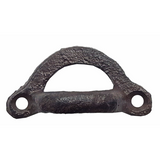 Finger Pull Ring, Cast Iron, Antique Brown
