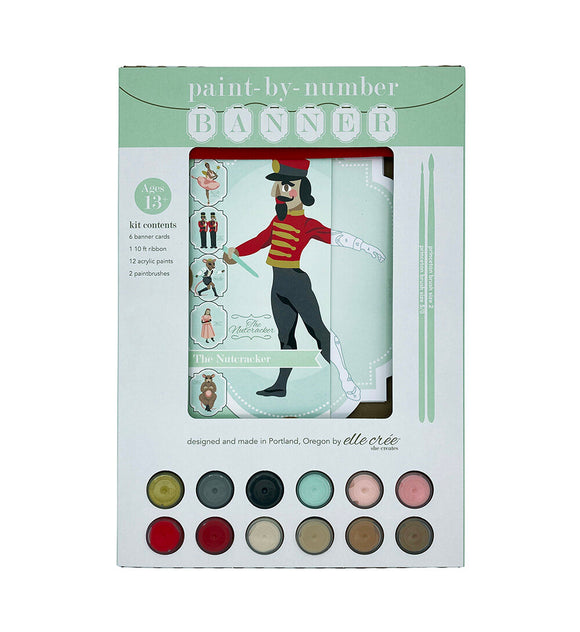 The Nutcracker 6 Card Paint By Number Kit