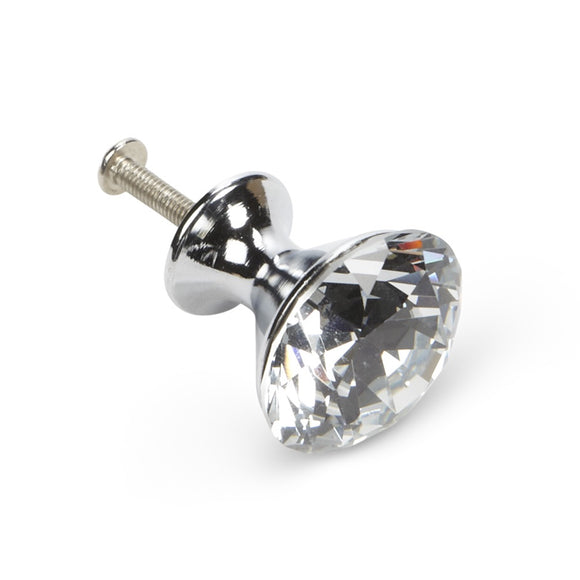 Small Sparkling Diamond Knob