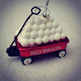 Red Wagon w/Snowballs