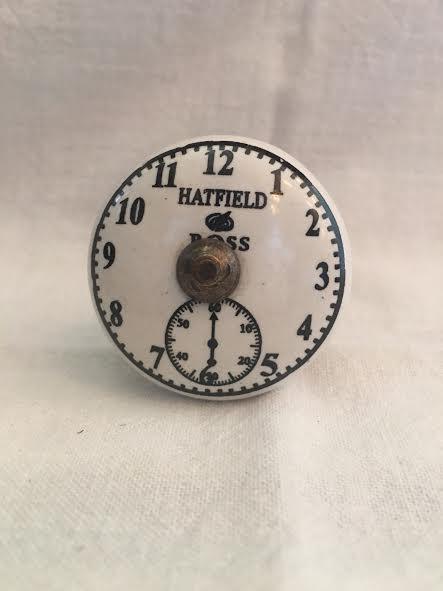 Hatfield Ross Clock Knob
